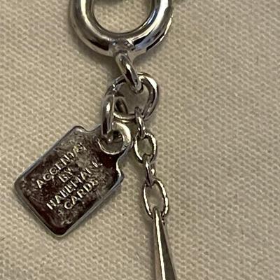 THREE STERLING SILVER NECKLACES