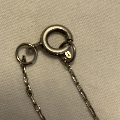 THREE STERLING SILVER NECKLACES