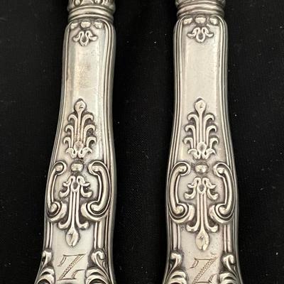 STERLING CARVING SET