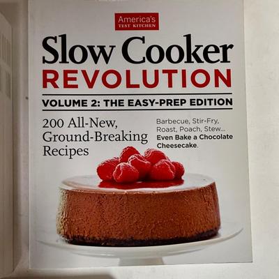 Sale Photo Thumbnail #411: 5 cookbooks, near new condition. Soft cover.