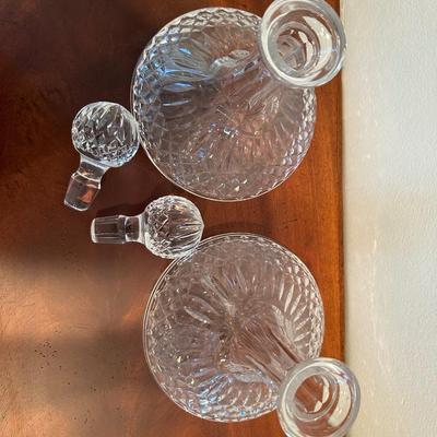 Pair of Waterford Crystal Decanters
