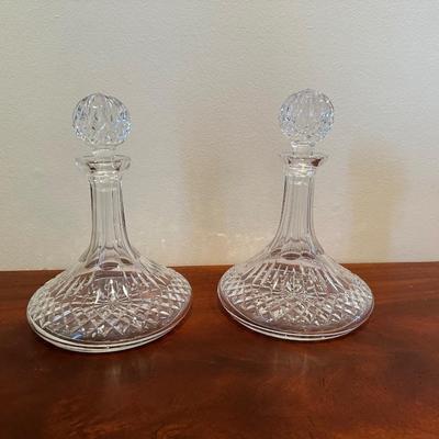 Pair of Waterford Crystal Decanters