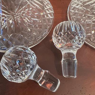 Pair of Waterford Crystal Decanters
