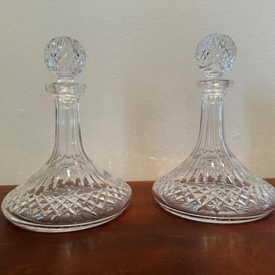 Pair of Waterford Crystal Decanters