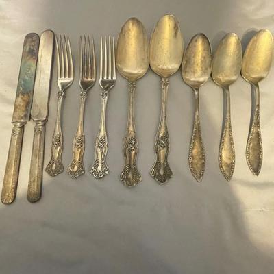 VARIETY SILVER PLATED PIECES