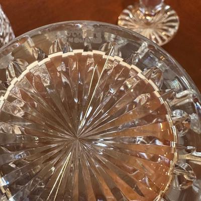 Pair of Stuart Crystal Decanters