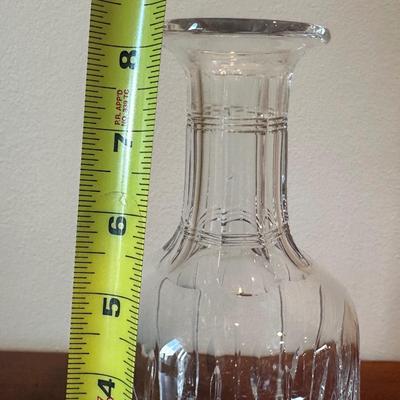 Pair of Stuart Crystal Decanters