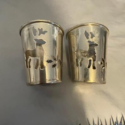 VARIETY OF SILVER PLATED PIECES