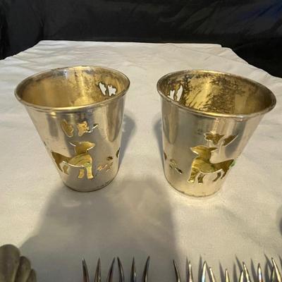 VARIETY OF SILVER PLATED PIECES