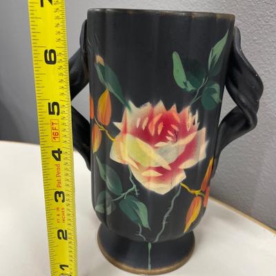 Art Deco Hamilton England Black vase