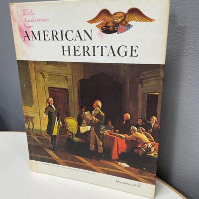 American Heritage book with color castle crayons