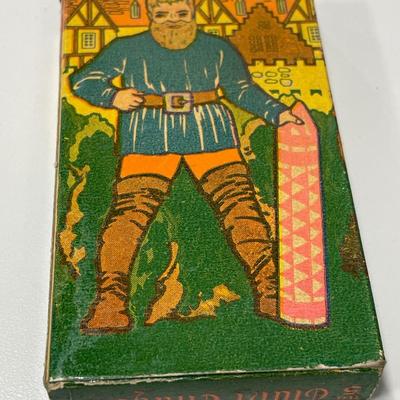 American Heritage book with color castle crayons