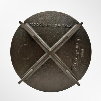 Cast Iron New Orleans Crescent Box Water Meter Cover