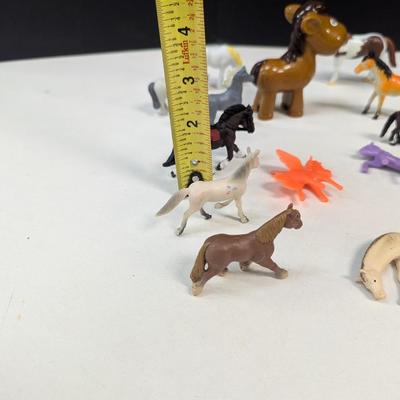 Assortment Of Vintage Horse Figures