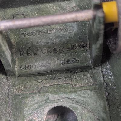 Assortment Of Toy Vehicles - MARX - Tootsie Toys Armored Car