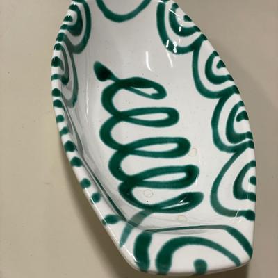 Gmundner Keramik Dizzy Green Compote