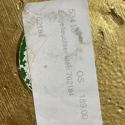 Engel leuchter gold candle sticks