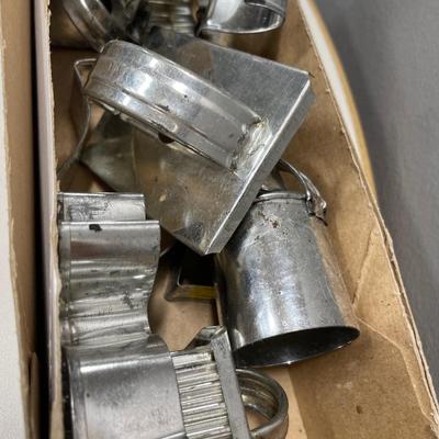 Metal cookie cutters