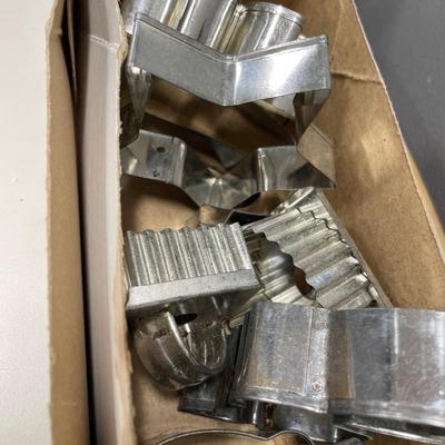 Metal cookie cutters