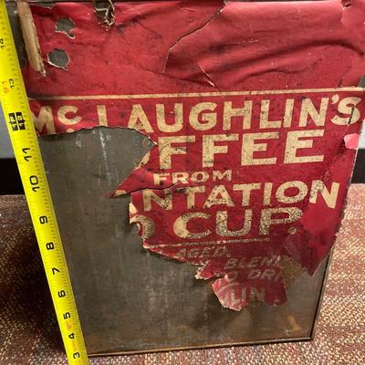 Mclaughlins coffee box