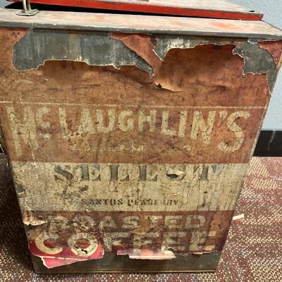 Mclaughlins coffee box