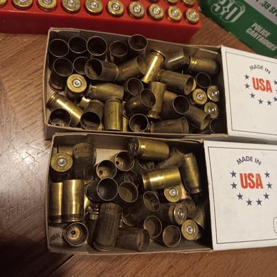BRASS SHELLS FOR RELOADING