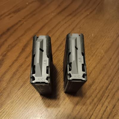4 (2 NEW) BROWNELLS 6.8-10 ROUNDS-SS MAGAZINES