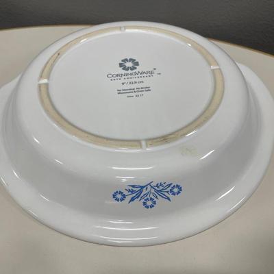 Cornflower Corning Wate pie plate