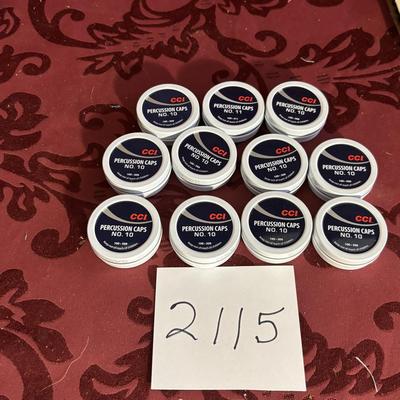 CCI Percussion Caps No. 10