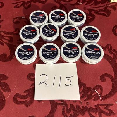 CCI Percussion Caps No. 10