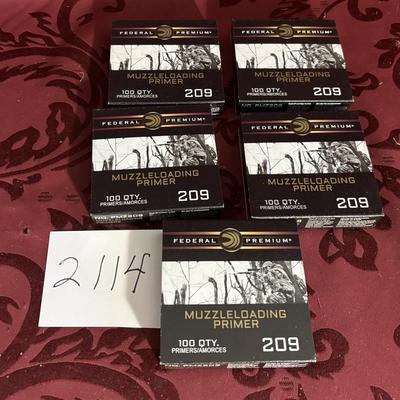 Federal Muzzleloading Primers 209