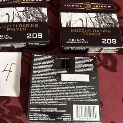 Federal Muzzleloading Primers 209