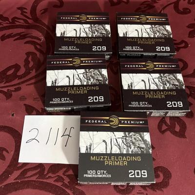 Federal Muzzleloading Primers 209
