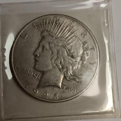 1928-S PEACE SILVER DOLLAR