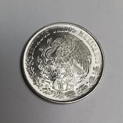 2 CIEN PESOS .720 SILVER COINS