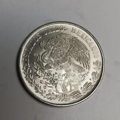 2 CIEN PESOS .720 SILVER COINS