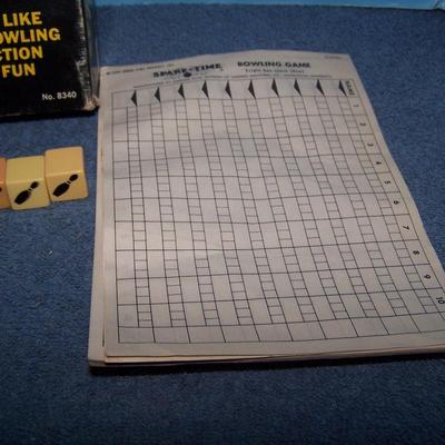 LOT 198 GREAT 1970 SPARE TIME BOWLING GAME