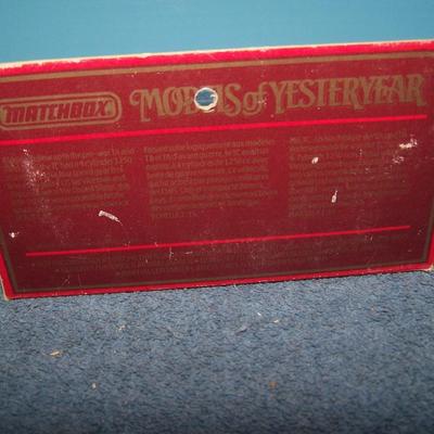LOT 201 MODES OF YESTERYEAR MATCHBOX-MG & BUGATTI
