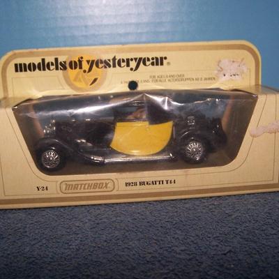 LOT 202 GREAT MODES OF YESTERYEAR MATCHBOX CARS -2 BUGATTI!
