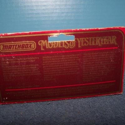 LOT 203 GREAT MODES OF YESTERYEAR MATCHBOX CARS-JAGAUR & STUTZ BEAR