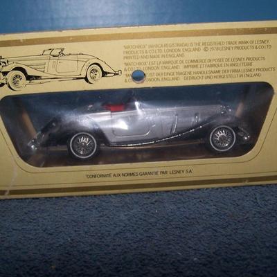 LOT 204 GREAT MODES OF YESTERYEAR MATCHBOX CARS-BUGATTI & MERCEDES