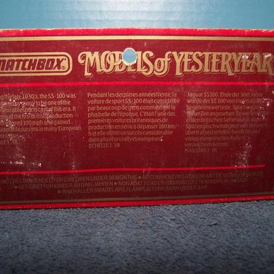 LOT 205 GREAT MODES OF YESTERYEAR MATCHBOX CARS-RENAULT/JAG/MERCEDES