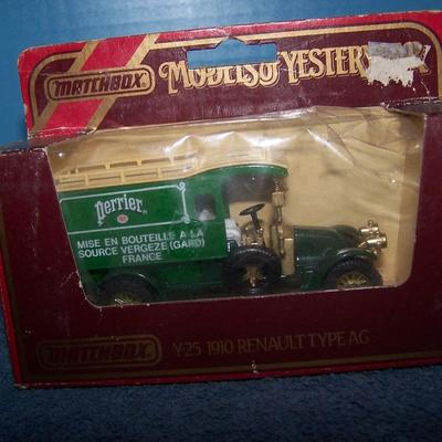 LOT 205 GREAT MODES OF YESTERYEAR MATCHBOX CARS-RENAULT/JAG/MERCEDES