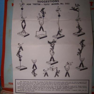 LOT 207 FAB VINTAGE TEETER-TOTS & MR BUBBLES TURTLE