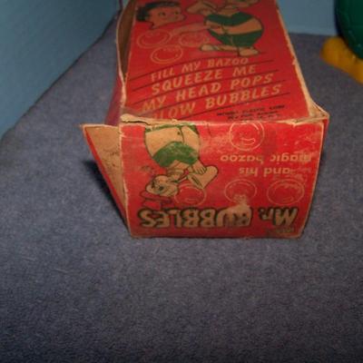 LOT 207 FAB VINTAGE TEETER-TOTS & MR BUBBLES TURTLE