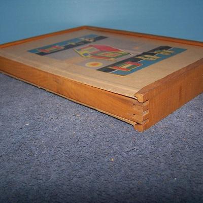 LOT 210 GREAT VINTAGE UKULELE/STENCILS/BLOCKS