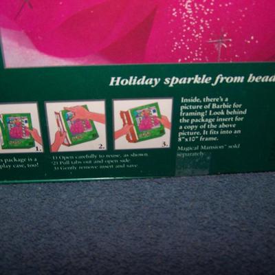 LOT 219 HOLIDAY BARBIE 1990
