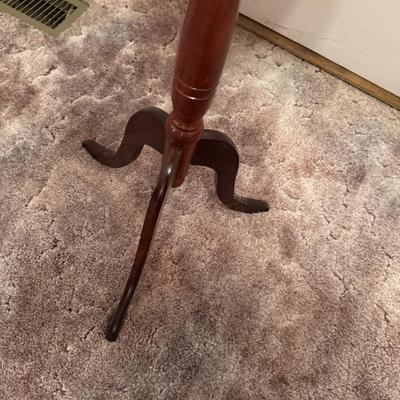 Plant Stand with Austin Statue