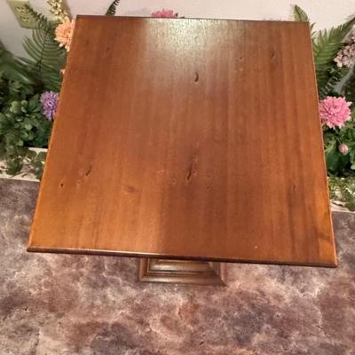 Pedestal with Plaster Bust