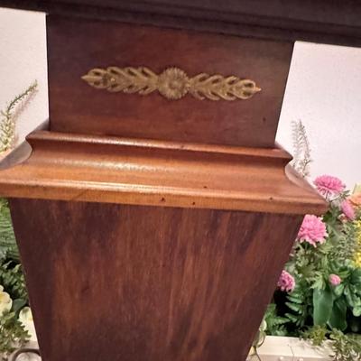 Pedestal with Plaster Bust